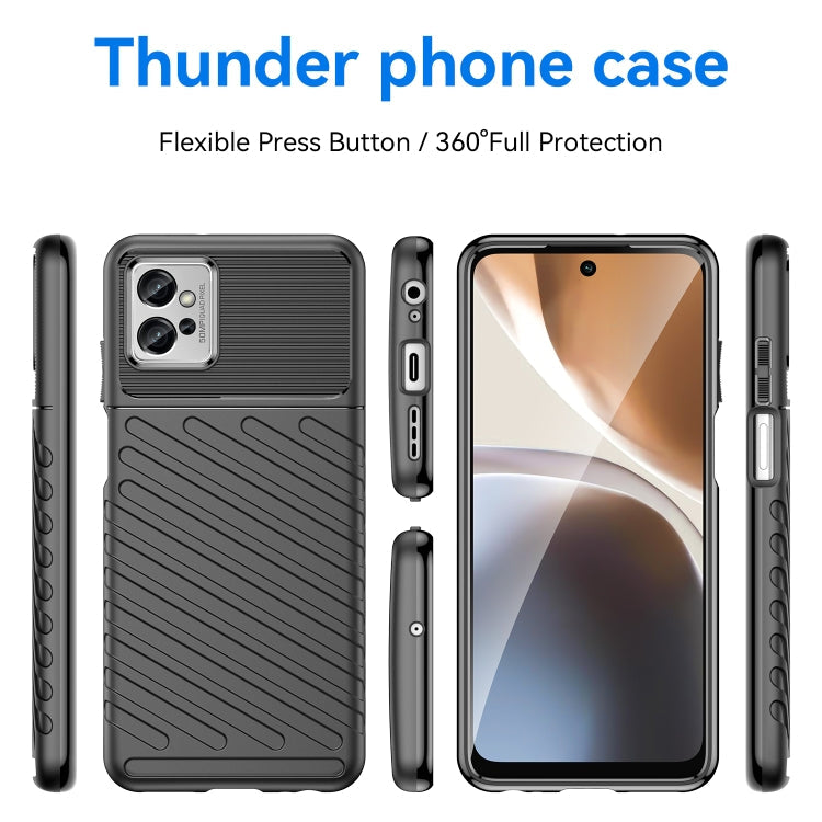 THUNDER Ochranný kryt pre Motorola Moto G32 - čierny