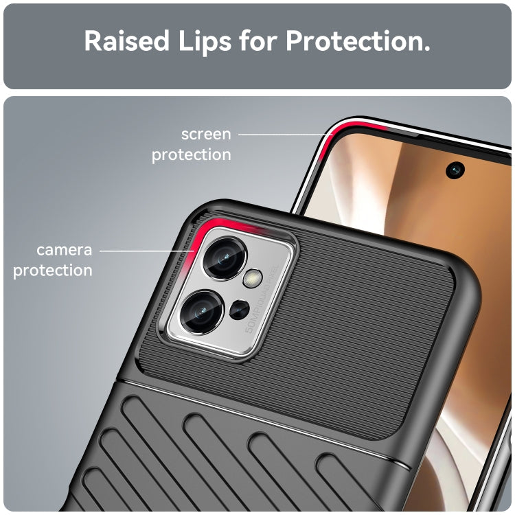 THUNDER Ochranný kryt pre Motorola Moto G32 - čierny