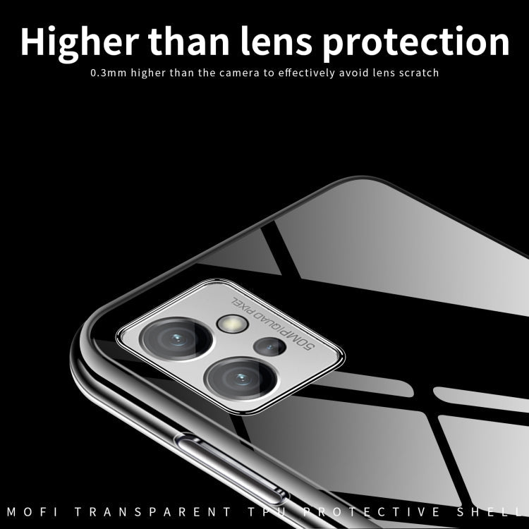 TRANSPARENTNÝ Silikónový obal pre Motorola Moto G32 - priesvitný