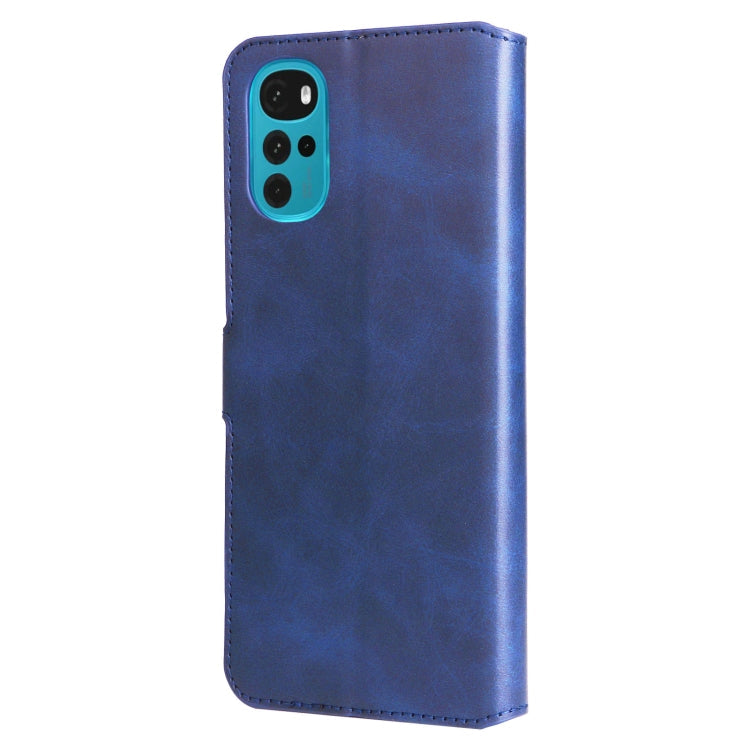 CALF Knižkové puzdro pre Motorola Moto G22 - modré