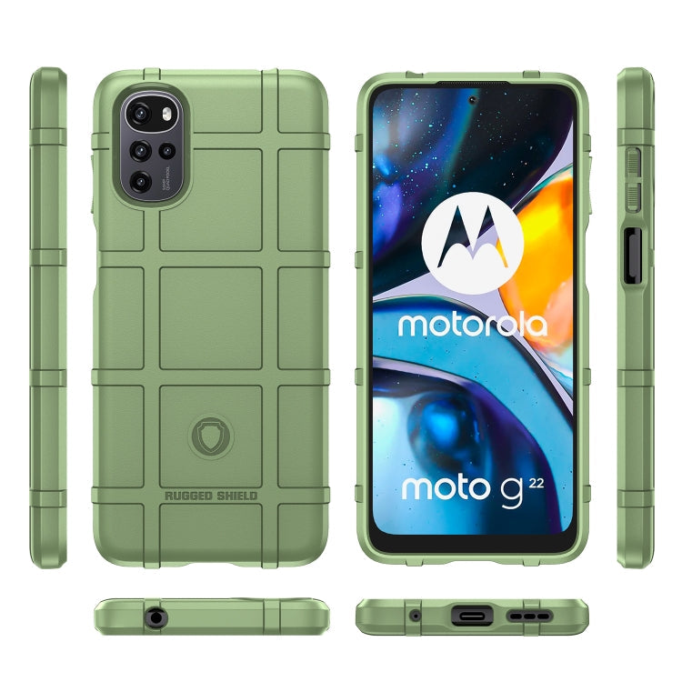 RUGGED Zadný kryt pre Motorola Moto G22 - zelený