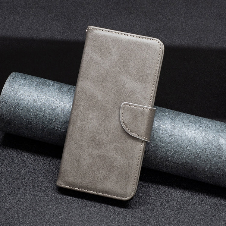 LAMBSKIN Knižkové puzdro pre Motorola Moto G31 / G41 - sivé