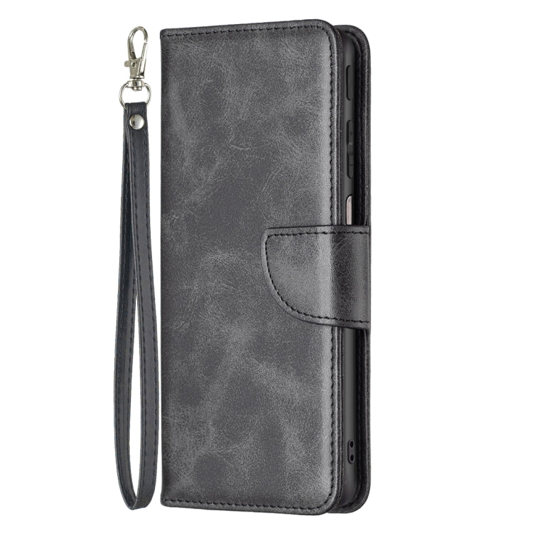LAMBSKIN Knižkové puzdro pre Motorola Moto G31 / G41 - čierne