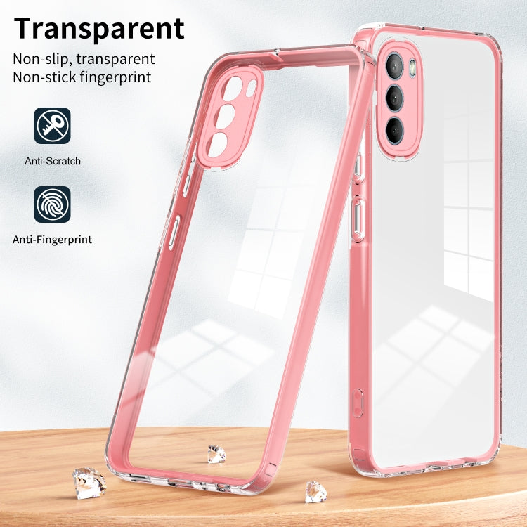 FRAME Zadný kryt pre Motorola Moto G31 / G41 - ružový