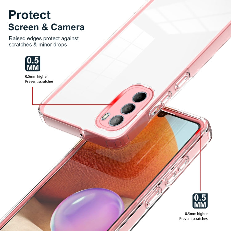 FRAME Zadný kryt pre Motorola Moto G31 / G41 - ružový