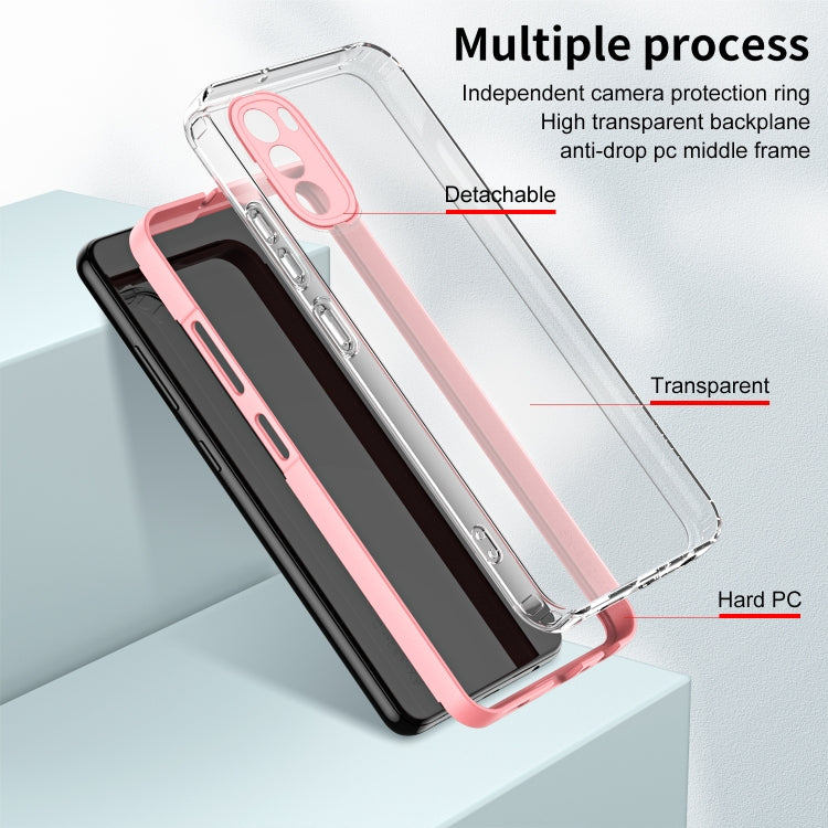 FRAME Zadný kryt pre Motorola Moto G31 / G41 - ružový