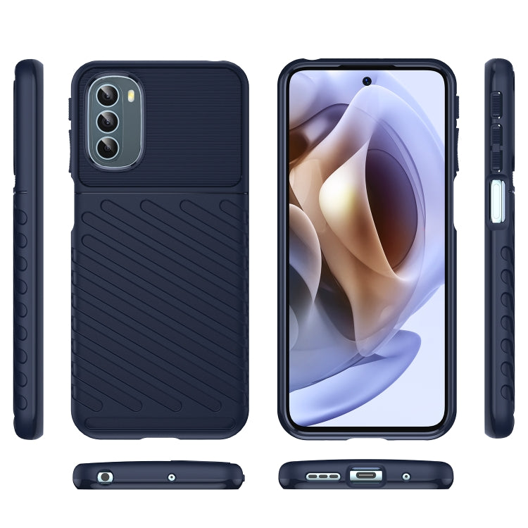 THUNDER Ochranný kryt pre Motorola Moto G31 / G41 - modrý