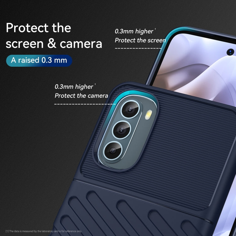 THUNDER Ochranný kryt pre Motorola Moto G31 / G41 - modrý