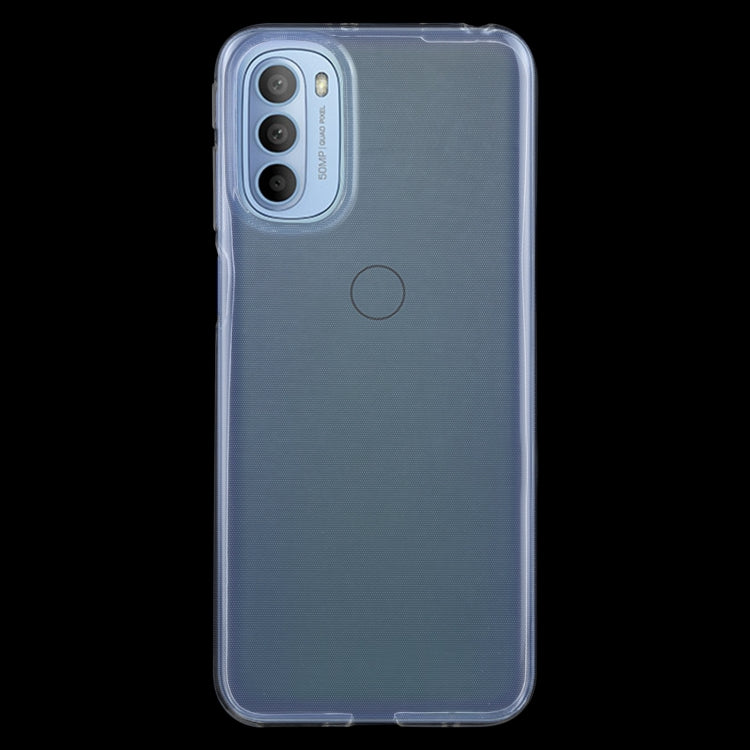 TRANSPARENTNÝ Silikónový obal pre Motorola Moto G31 / G41 - priesvitný
