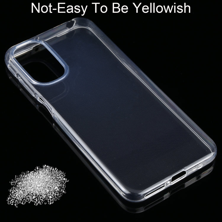 TRANSPARENTNÝ Silikónový obal pre Motorola Moto G31 / G41 - priesvitný