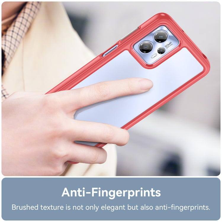 ACRYLIC Zadný kryt pre Motorola Moto G13 / G23 - červený