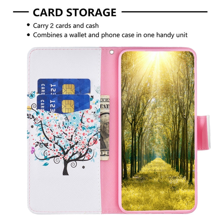PAINT Knižkové puzdro pre Motorola Moto G72 - TREE biele