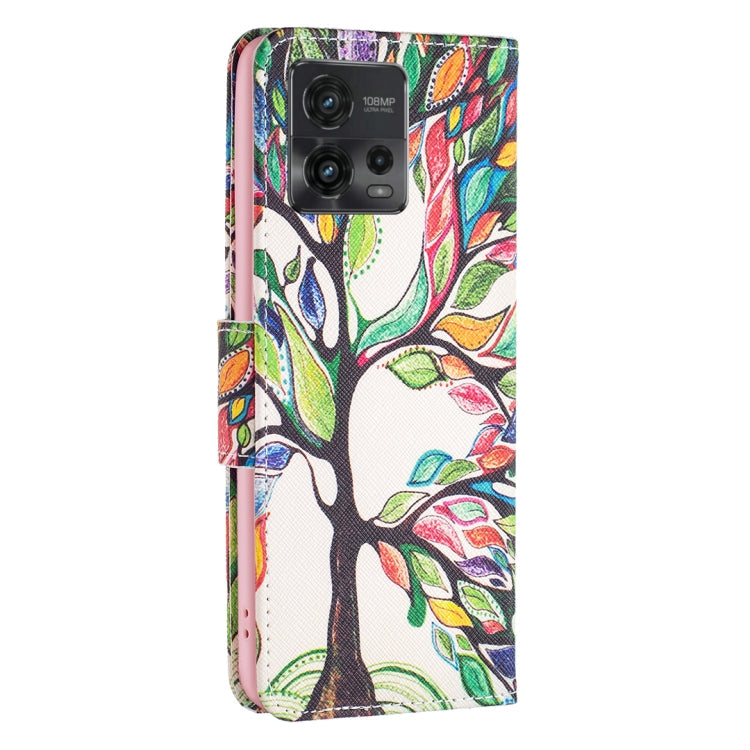 PAINT Knižkové puzdro pre Motorola Moto G72 - TREE
