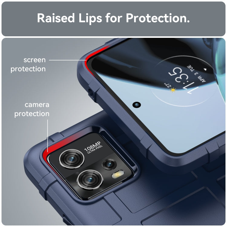 RUGGED Zadný kryt pre Motorola Moto G72 - modrý