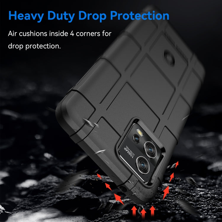 RUGGED Zadný kryt pre Motorola Moto G72 - čierny