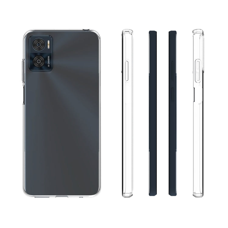 TRANSPARENTNÝ Silikónový obal pre Motorola Moto E22 / E22i - priesvitný