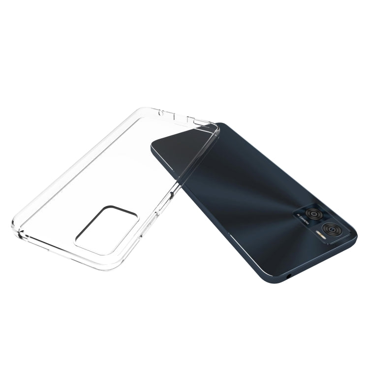 TRANSPARENTNÝ Silikónový obal pre Motorola Moto E22 / E22i - priesvitný