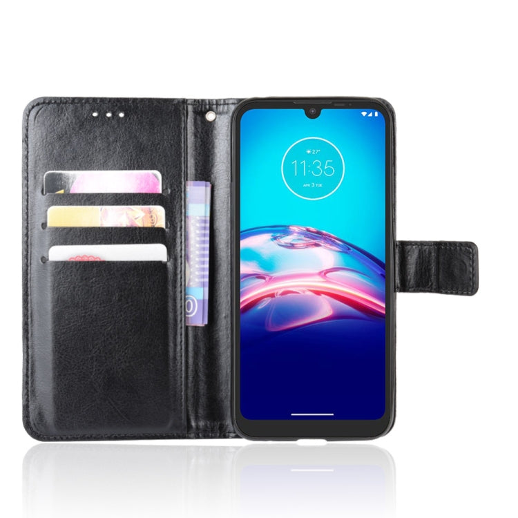 SOLID Knižkové puzdro pre Motorola Moto E6i / Moto E6s - čierne