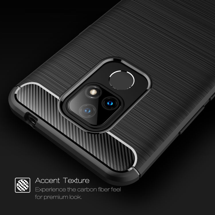 CARBON Zadný obal pre Motorola Moto E7 - čierny