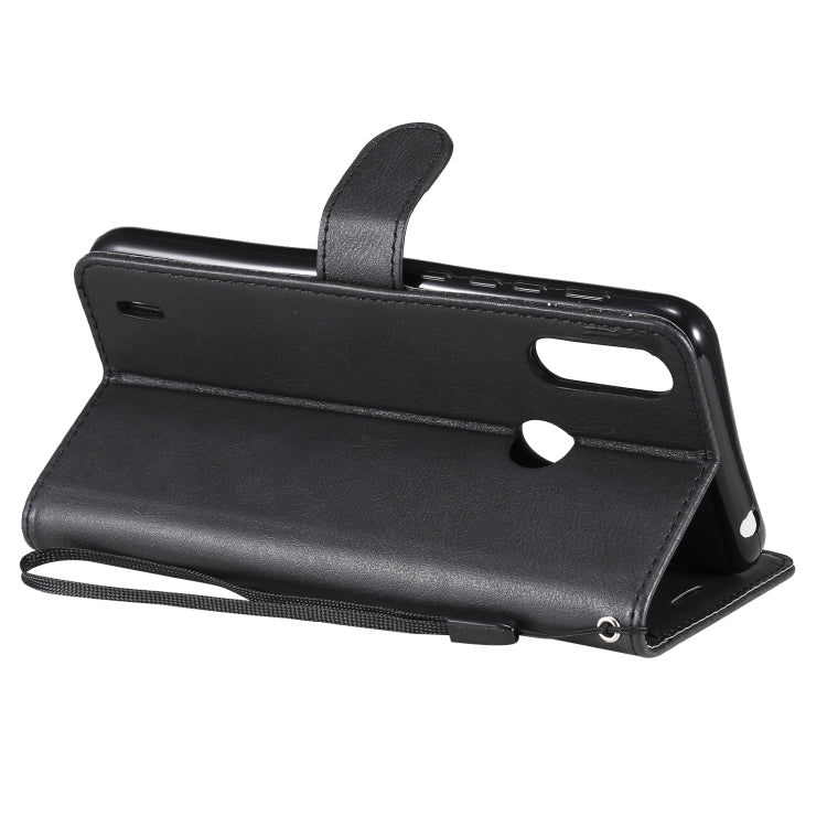 SOLID Knižkové puzdro pre Motorola Moto E7 Power / E7i Power - čierne