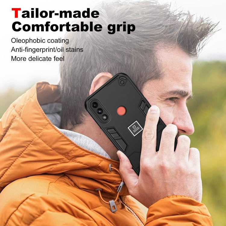 HOLDER ARMOR Tvrdený kryt pre Motorola Moto E7 Power / E7i Power - čierny
