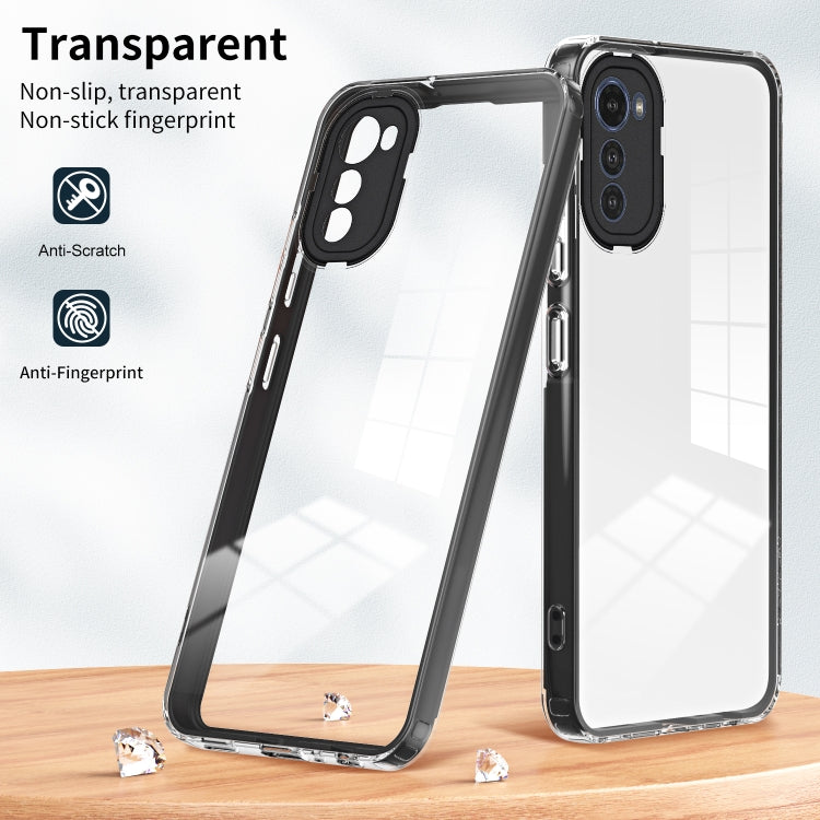 FRAME Zadný kryt pre Motorola Moto E32 / E32s - čierny