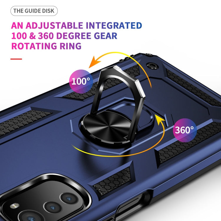RING ARMOR Tvrdený kryt pre Motorola Moto E32 / E32s - modrý