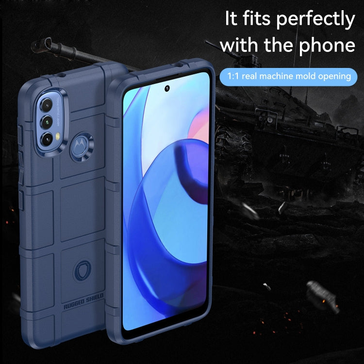 RUGGED Zadný kryt pre Motorola Moto E20 / E30 / E40 - modrý