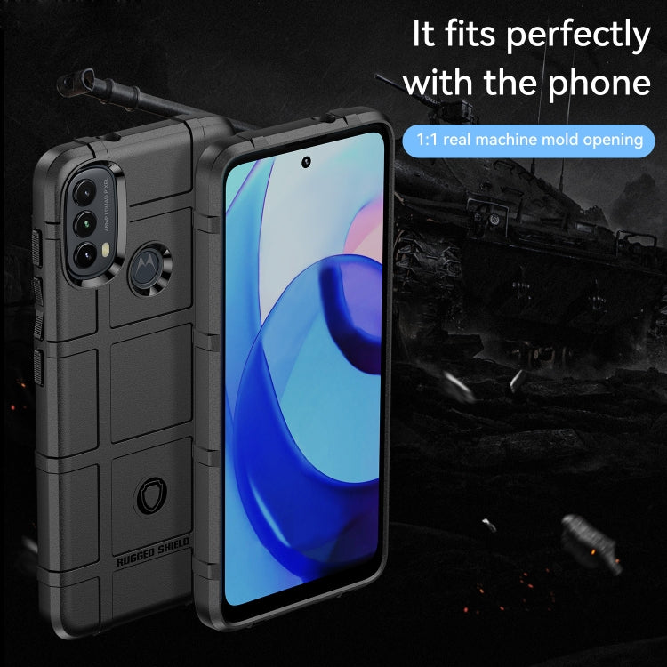 RUGGED Zadný kryt pre Motorola Moto E20 / E30 / E40 - čierny