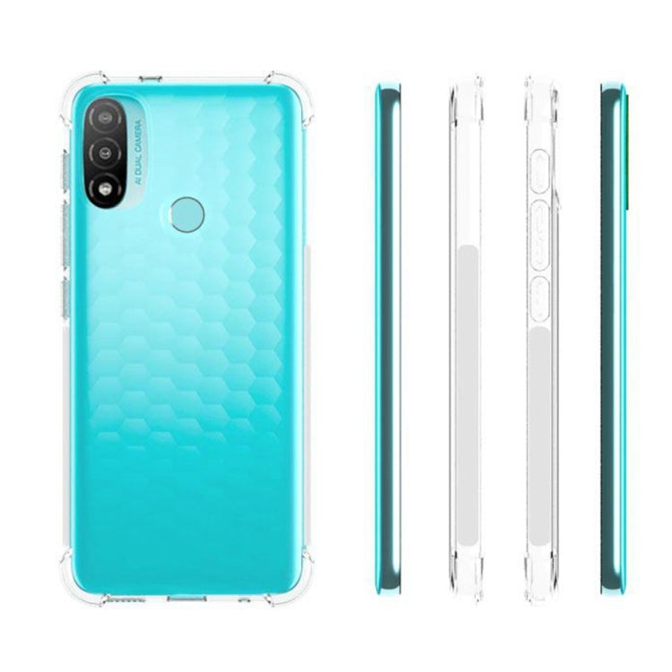 TRANSPARENTNÝ Silikónový obal pre Motorola Moto E20 / E30 / E40 - priesvitný