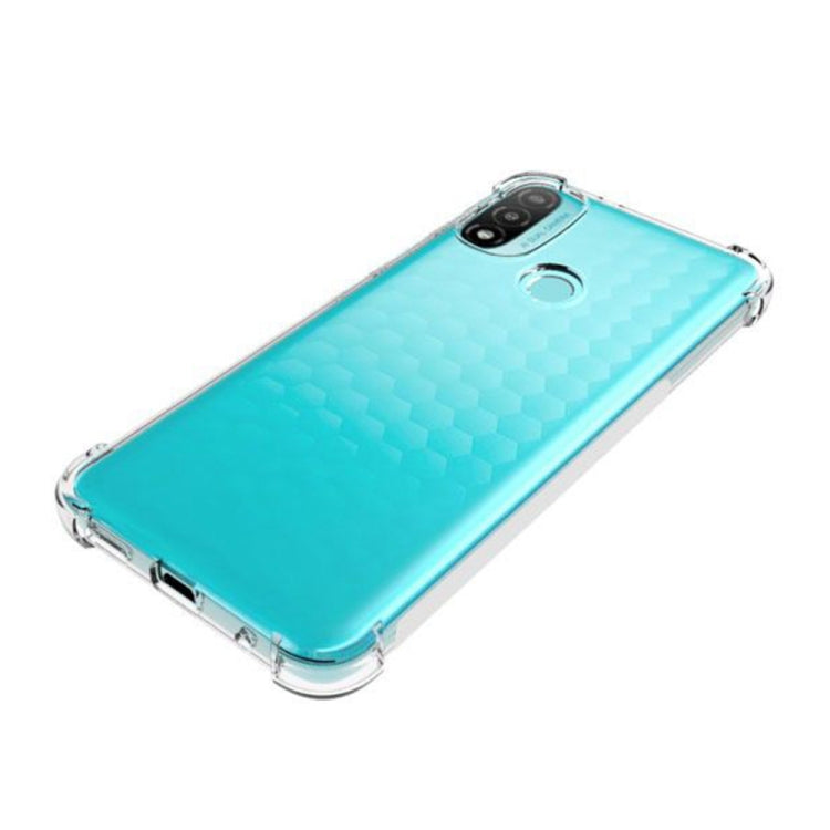 TRANSPARENTNÝ Silikónový obal pre Motorola Moto E20 / E30 / E40 - priesvitný