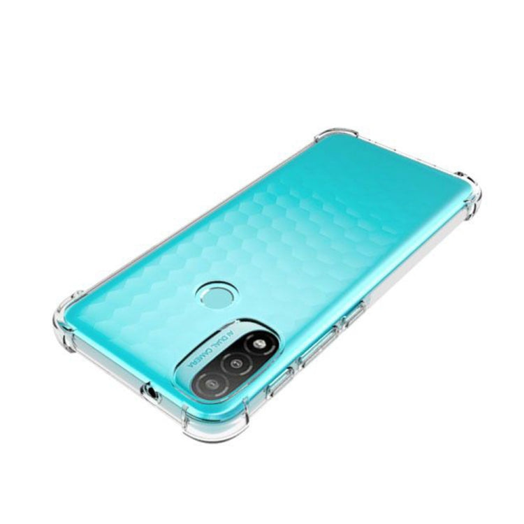 TRANSPARENTNÝ Silikónový obal pre Motorola Moto E20 / E30 / E40 - priesvitný