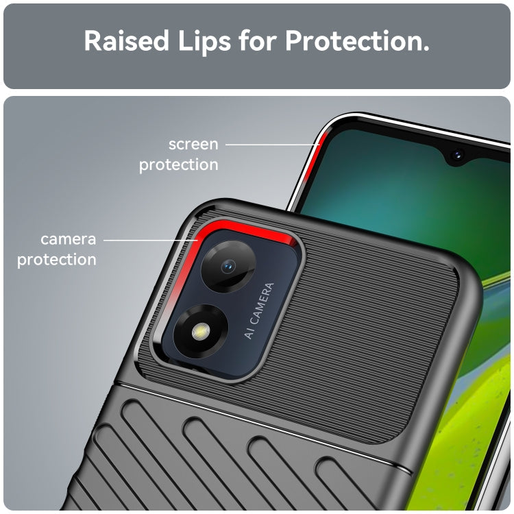 THUNDER Ochranný kryt pre Motorola Moto E13 - čierny