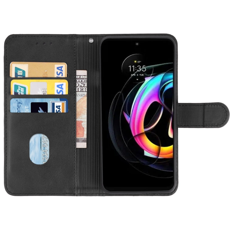 SOLID Knižkové puzdro pre Motorola Edge 30 Neo - čierne