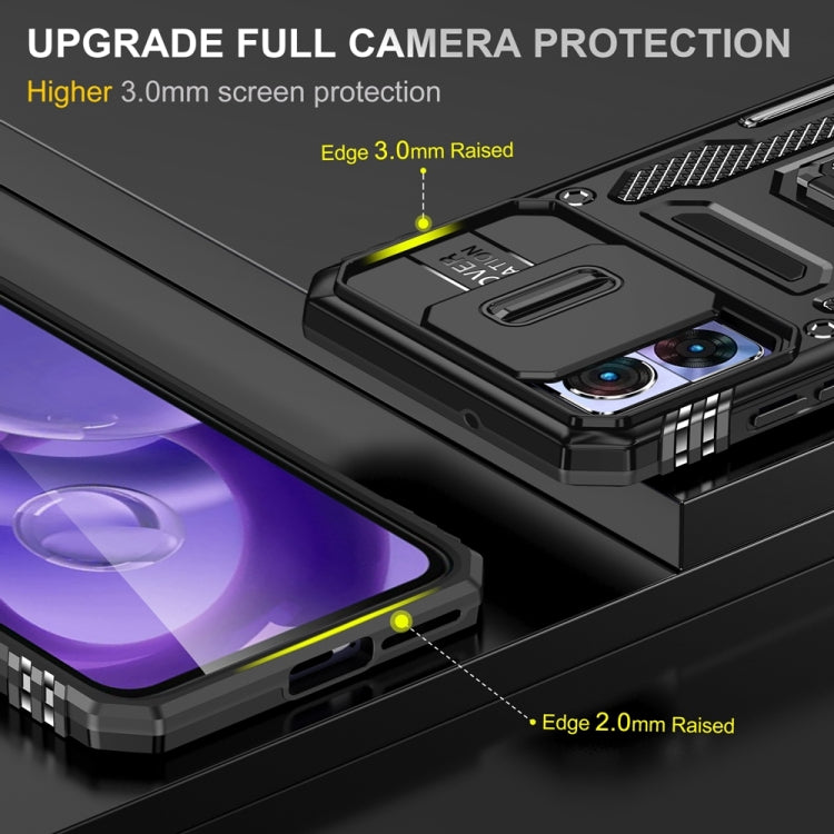 HOLDER ARMOR Tvrdený kryt pre Motorola Edge 30 Neo - čierny