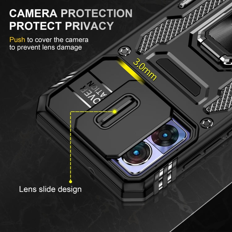 HOLDER ARMOR Tvrdený kryt pre Motorola Edge 30 Neo - čierny