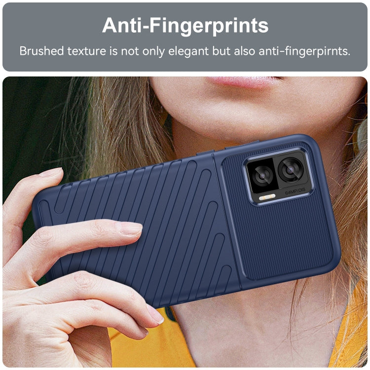 THUNDER Ochranný kryt pre Motorola Edge 30 Neo - modrý