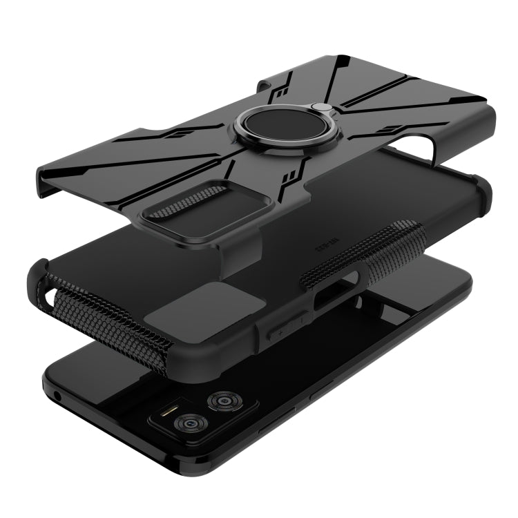 HOLDER ARMOR Tvrdený kryt pre Motorola Moto E22 / E22i - čierny