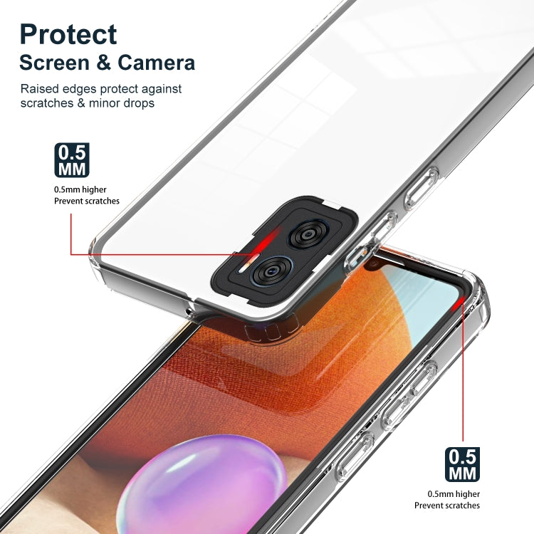 FRAME Zadný kryt pre Motorola Moto E22 / E22i - čierny
