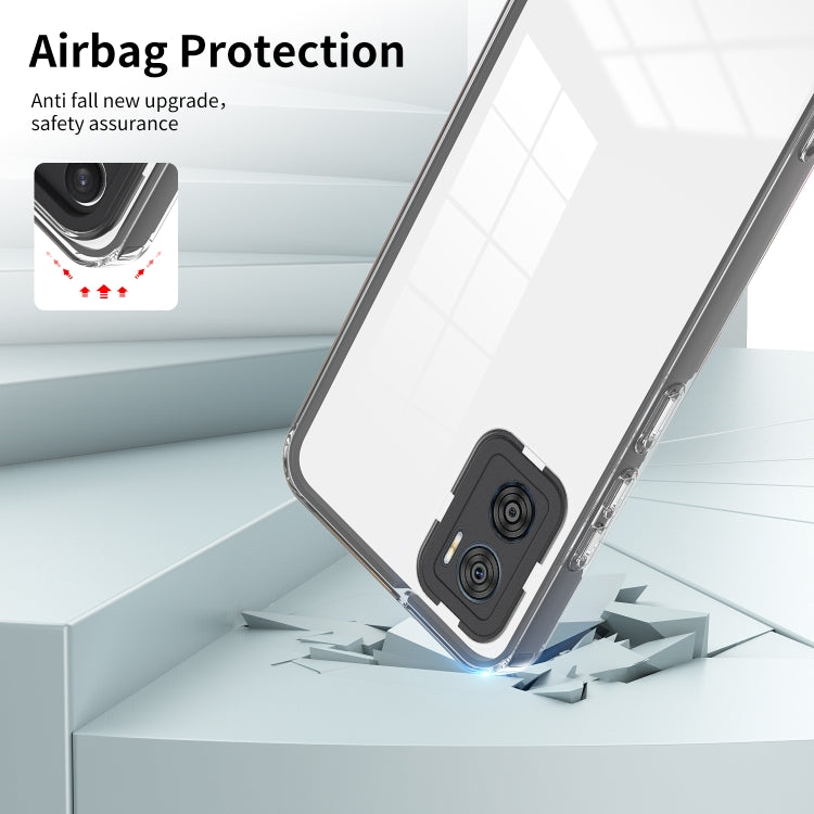 FRAME Zadný kryt pre Motorola Moto E22 / E22i - čierny