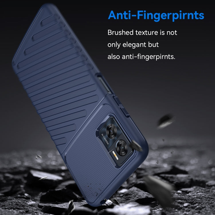 THUNDER Ochranný kryt pre Motorola Moto E22 / E22i - modrý