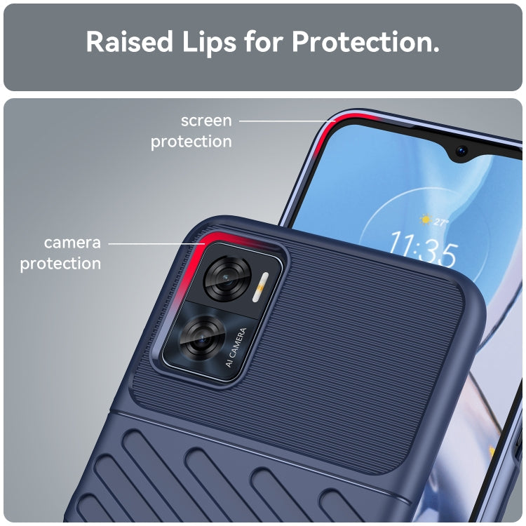 THUNDER Ochranný kryt pre Motorola Moto E22 / E22i - modrý
