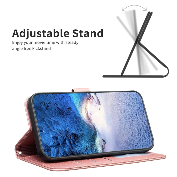 LEAF Knižkové puzdro pre Motorola Moto G04 / G24 / G24 Power - ružové
