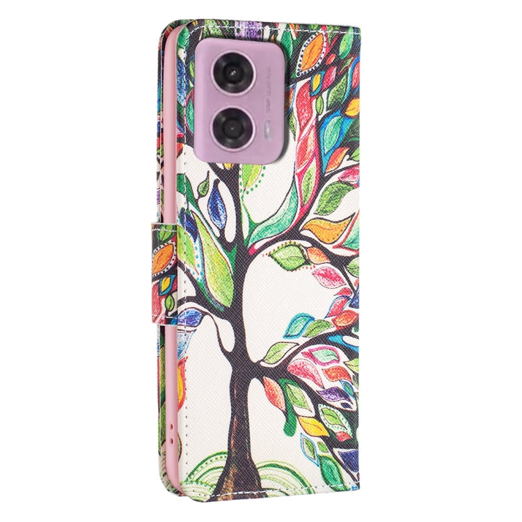 PAINT Knižkové puzdro pre Motorola Moto G34 5G - Tree