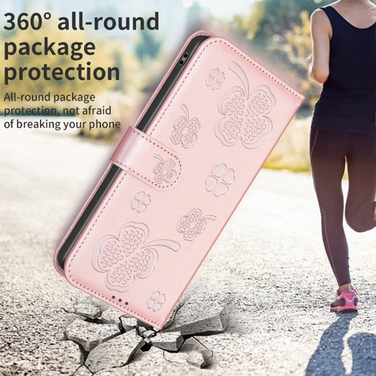 LEAF Knižkové puzdro pre Motorola Moto G34 5G - ružové