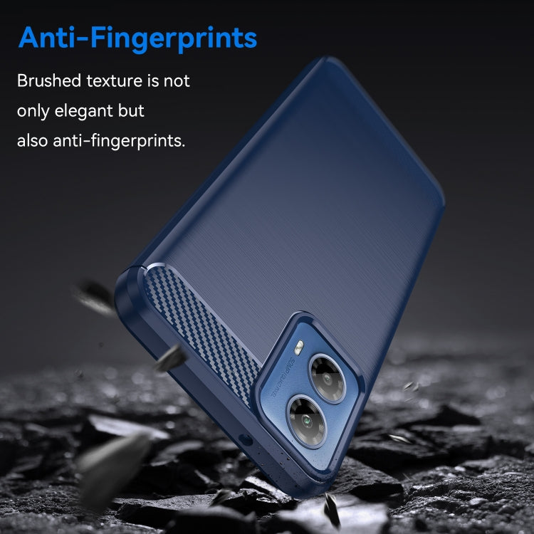 CARBON Zadný obal pre Motorola Moto G34 5G - modrý