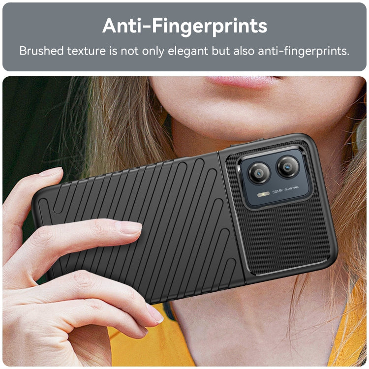 THUNDER Ochranný kryt pre Motorola Moto G53 5G - čierny