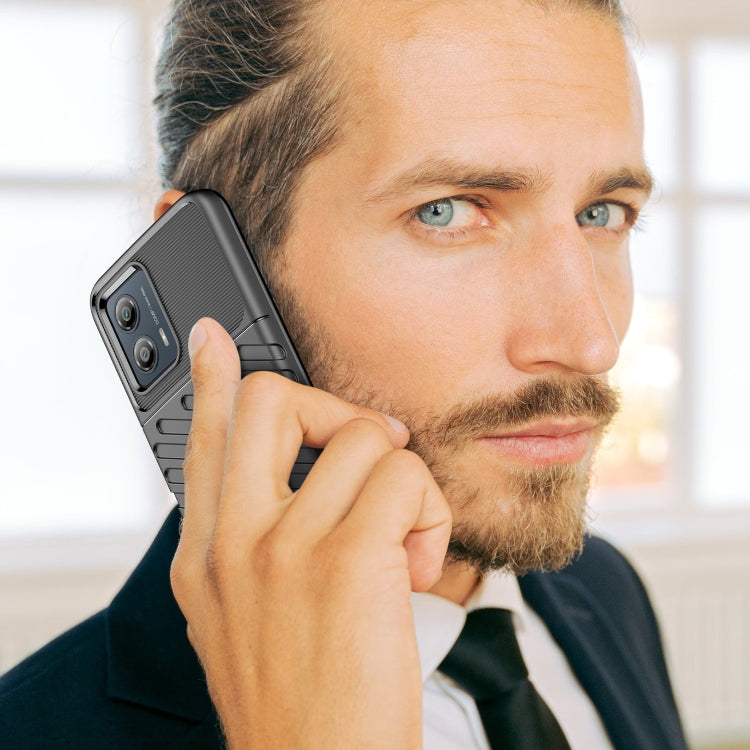 THUNDER Ochranný kryt pre Motorola Moto G53 5G - čierny