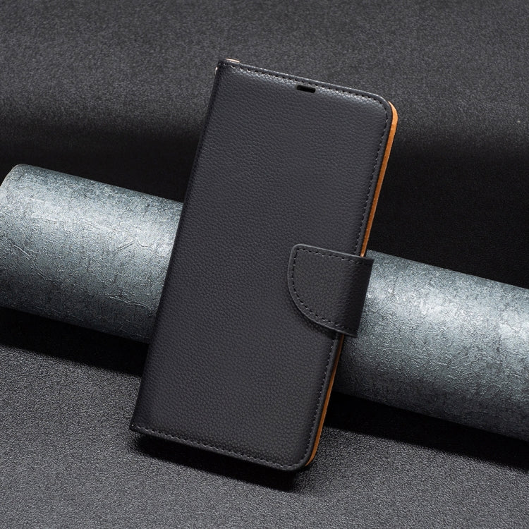 LAMBSKIN Knižkové puzdro pre Motorola Moto G14 - čierne