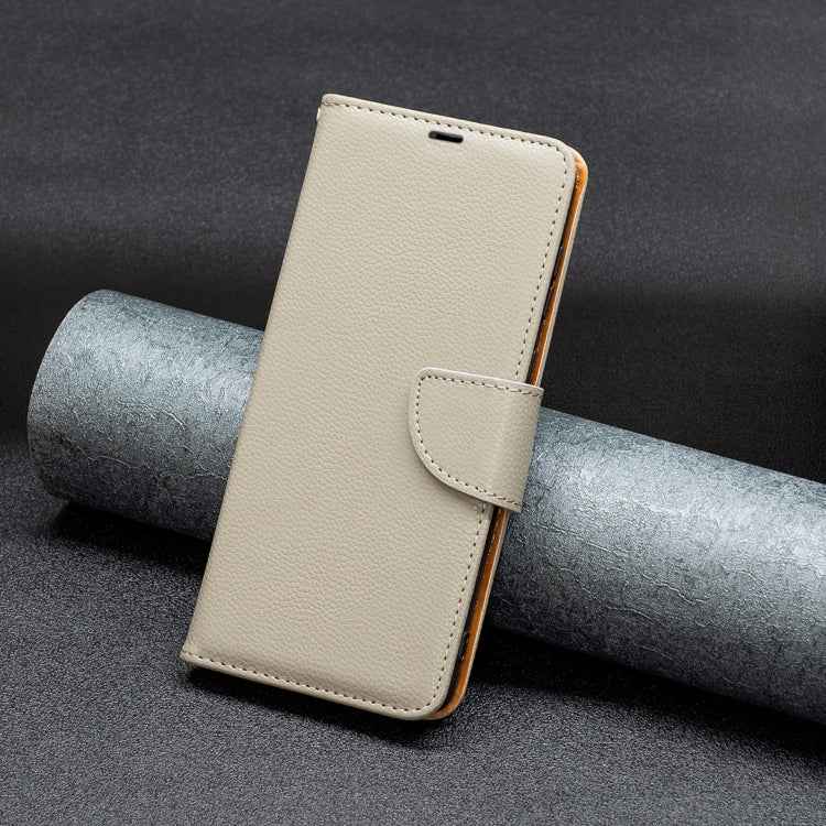 LAMBSKIN Knižkové puzdro pre Motorola Moto G14 - sivé